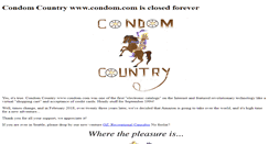 Desktop Screenshot of condom.com